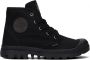 Palladium s Pampa Hi Veterboots Laarzen Met Veters Zwart - Thumbnail 1