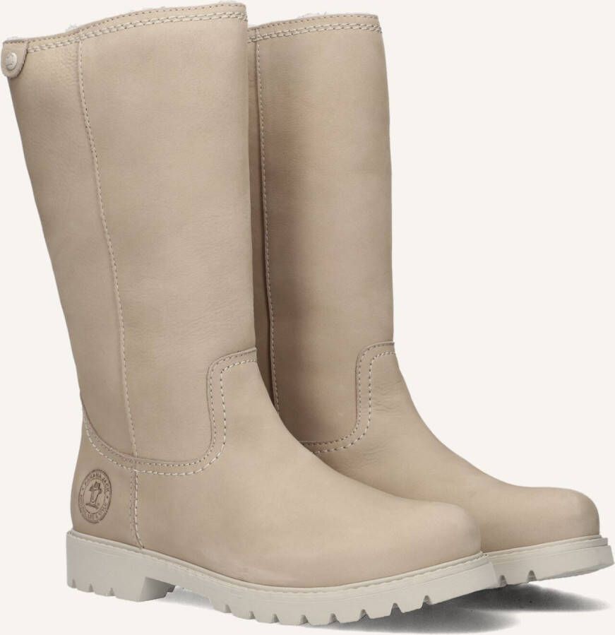 Panama Jack BAMBINA B129 Volwassenen Gevoerde laarzen Kleur Wit beige