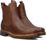 Panama Jack FRANCESCA IGLOO B5 Bruine stoere Chelsea boot met lamswol - Thumbnail 1