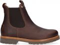 Panama Jack Chelsea-boots Burton Igloo C1 met heerlijk zachte voering van lamsvacht - Donkerbruin
