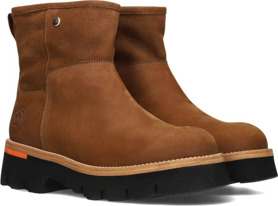 Panama Jack Laia B4 Enkellaarsjes cognac Nubuck Dames