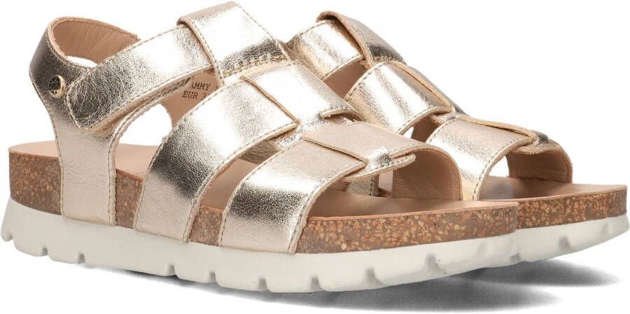 Panama Jack Sammy Sandalen Dames Goud