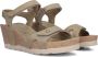 Panama Jack Julia Sandalen Met Sleehak Dames Groen - Thumbnail 1