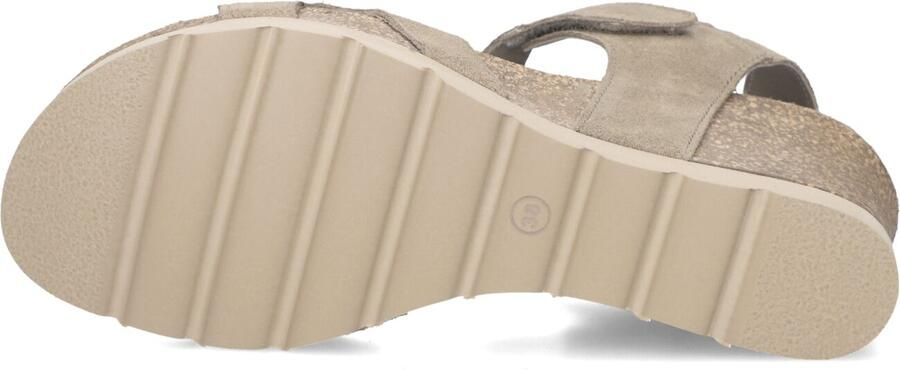 Panama Jack Vila Sandalen Met Sleehak Dames Beige - Foto 5