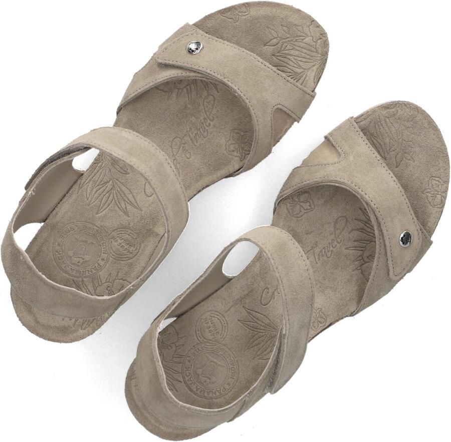 Panama Jack Vila Sandalen Met Sleehak Dames Beige - Foto 2