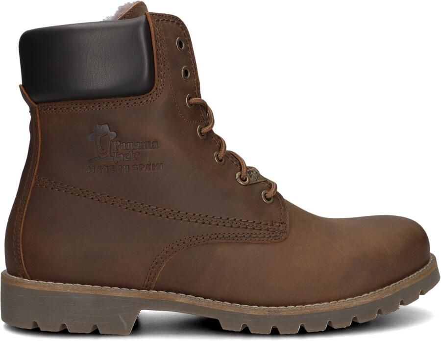 Panama Jack PANAMA 03 IGLOO NAPA Vrije tijd half-hoog veterschoen sneakers Bruin - Foto 3