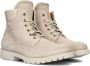 Panama Jack Deva B3 Veterboots Laarzen Met Veters Dames Taupe - Thumbnail 1