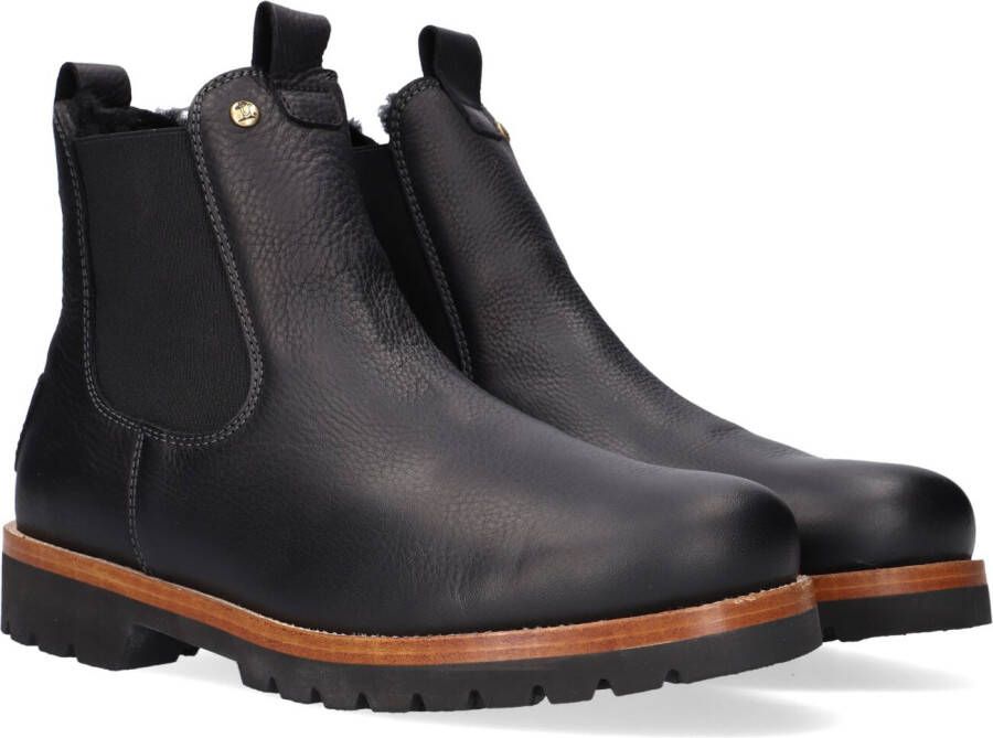 PANAMA JACK Zwarte Chelsea Boots Burton Igloo