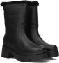 Panama Jack Zwarte Winter Lange Laarzen Chunky Stijl Black Dames - Thumbnail 1