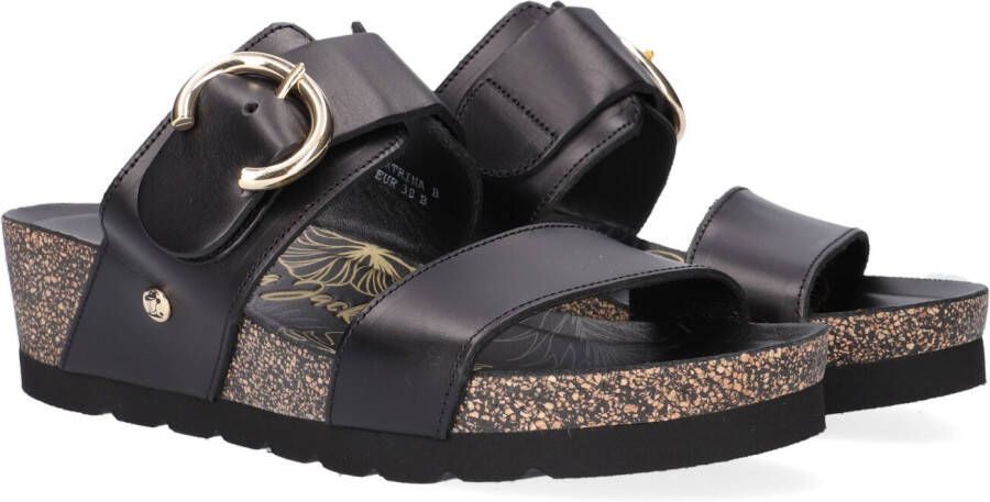 Panama Jack Platte sandalen miinto-df7fc8e335f0d23bab25 Black Dames