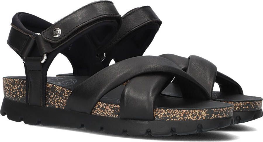 Panama Jack Zwarte Sandalen Serena