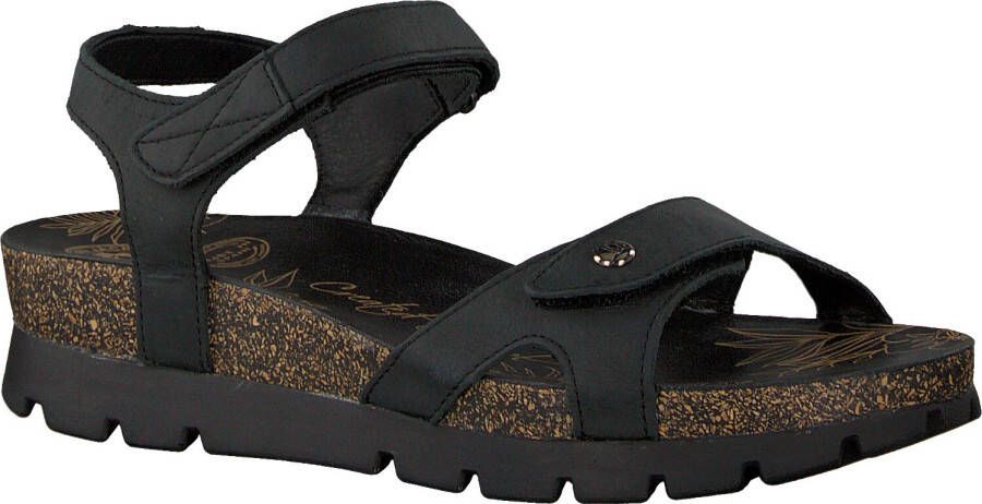 Panama Jack Sulia Basics B2 Napa Grass Damesschoenen Sandalen zwart-Zwart