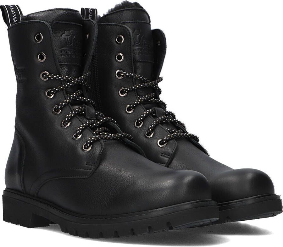 PANAMA JACK Zwarte Veterboots Frisia B1