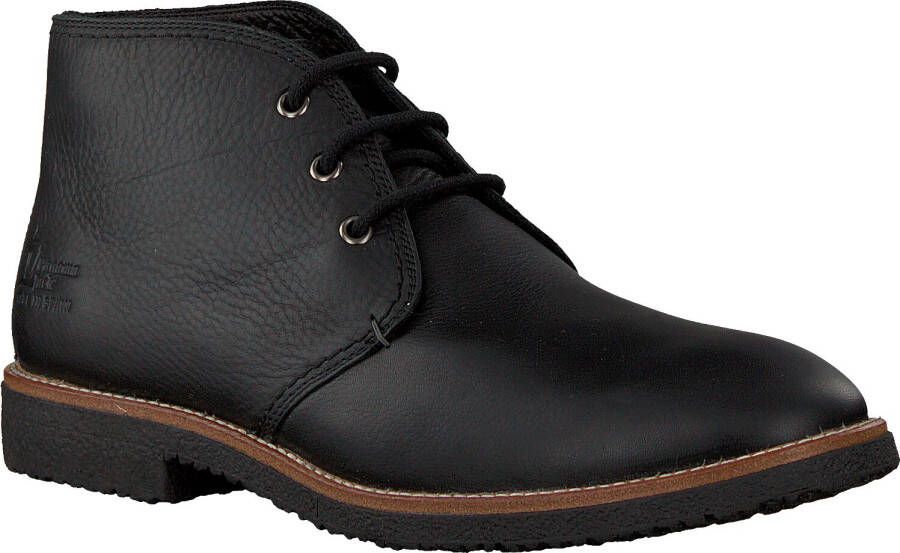 Panama Jack Waterdichte leren herenlaars zwart Black Heren