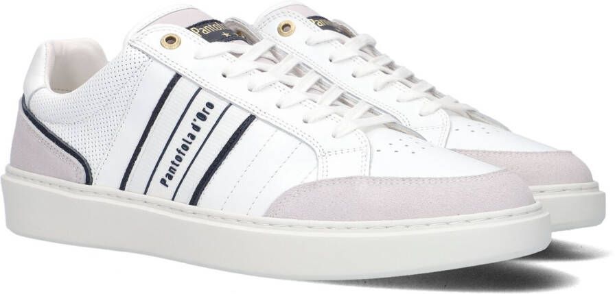 Pantofola d'Oro Lecano Uomo Low Lage sneakers Leren Sneaker Heren Wit - Foto 3