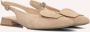 PAUL GREEN Slingbacks Dames 6090 Maat: 42 Materiaal: Suède Kleur: Beige - Thumbnail 1