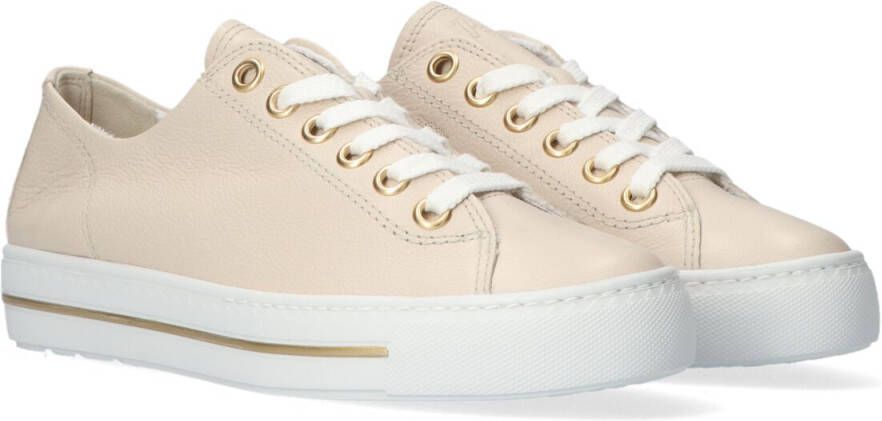 Paul Green 4704 Lage sneakers Leren Sneaker Dames Beige