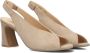 PAUL GREEN Slingbacks Dames 6038 Maat: 38 Materiaal: Suède Kleur: Beige - Thumbnail 1