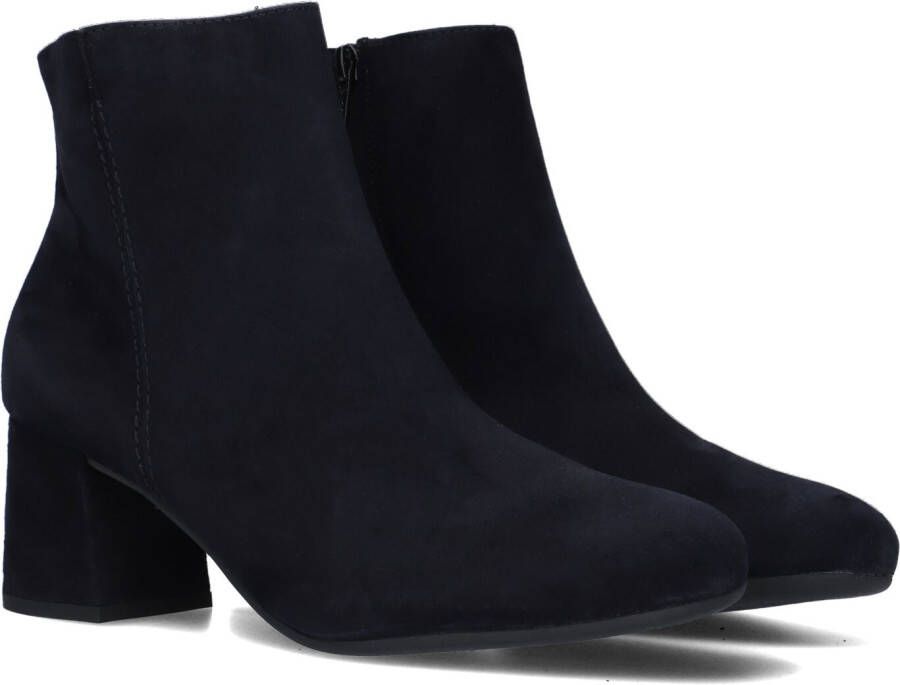 Paul Green 8101 Enkellaarsjes Enkelboots met rits Dames Blauw