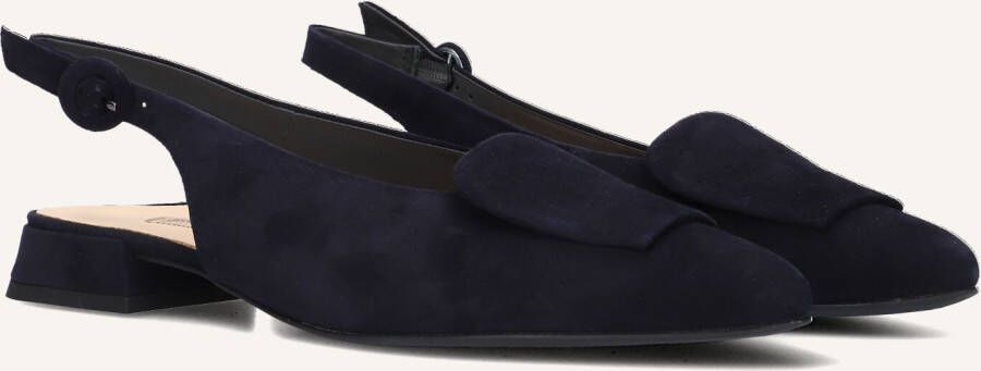 PAUL GREEN Slingbacks Dames 6090 Maat: 37 5 Materiaal: Suède Kleur: Blauw