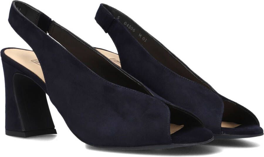 PAUL GREEN Slingbacks Dames 6038 Maat: 37 5 Materiaal: Suède Kleur: Blauw