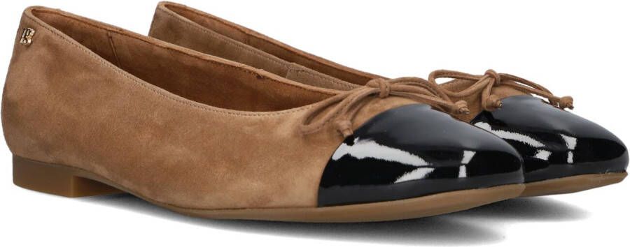 PAUL GREEN Ballerina Dames 046 Maat: 36 Materiaal: Suède Kleur: Bruin