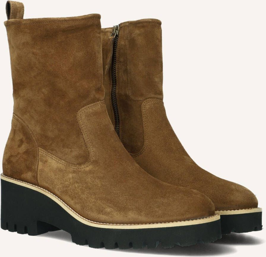PAUL GREEN Chelsea Boots Dames 9017 Maat: 41 5 Materiaal: Suède Kleur: Bruin