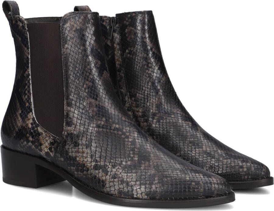 PAUL GREEN Enkellaarsjes Dames 8271 Maat: 40 5 Materiaal: Leer Kleur: Bruin
