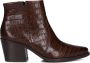 PAUL GREEN Enkellaarsjes Dames 9780 Maat: 42 Materiaal: Leer Kleur: Bruin - Thumbnail 1