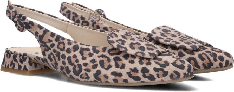 PAUL GREEN Slingbacks Dames 6090 Maat: 38 Materiaal: Suède Kleur: Bruin