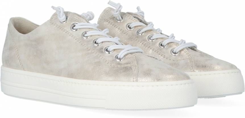 Paul Green NU 21% KORTING Plateausneakers met metallic details