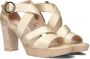 Paul Green High Heel Sandals Yellow Dames - Thumbnail 1