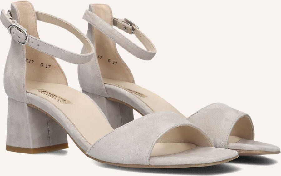 Paul Green 6140~~~~~~~~~~~~~~~~~~~~~~~~~~ Sandalen met hak Wit beige