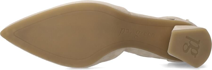 PAUL GREEN Slingbacks Dames 3820 Maat: 36 Materiaal: Suède Kleur: Beige - Foto 5
