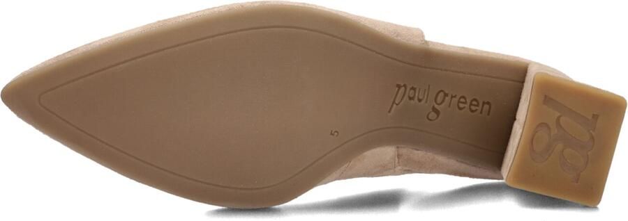 PAUL GREEN Slingbacks Dames 6101 Maat: 37 5 Materiaal: Suède Kleur: Beige - Foto 5