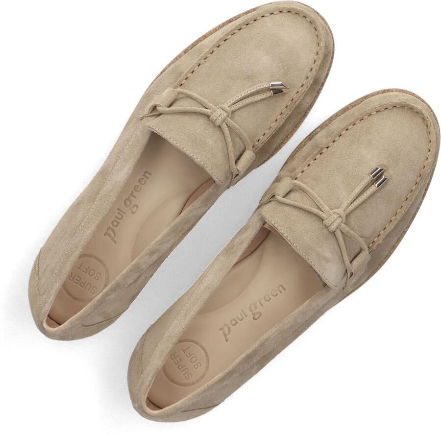 PAUL GREEN Loafers Dames 1202 Maat: 40 5 Materiaal: Suède Kleur: Beige - Foto 2