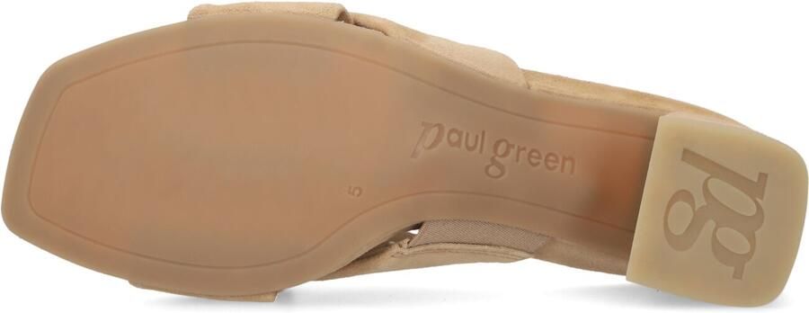 PAUL GREEN Slippers Dames 6127 Maat: 40 Materiaal: Suède Kleur: Beige - Foto 2