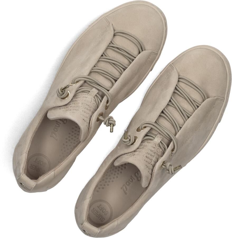 PAUL GREEN Lage Sneakers Dames 5017 Suède Beige - Foto 4