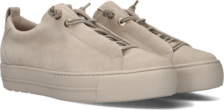 PAUL GREEN Lage Sneakers Dames 5017 Suède Beige