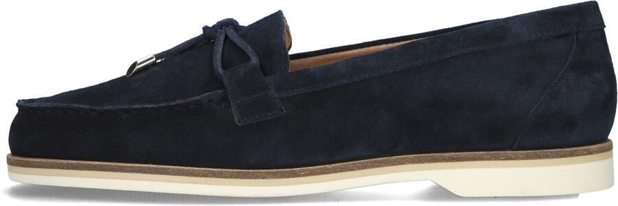 PAUL GREEN Loafers Dames 1202 Maat: 42 5 Materiaal: Suède Kleur: Blauw