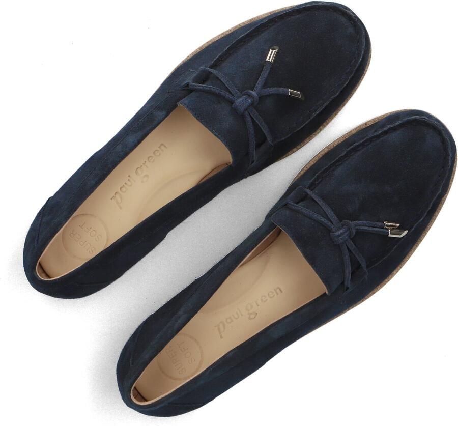 PAUL GREEN Loafers Dames 1202 Maat: 42 5 Materiaal: Suède Kleur: Blauw - Foto 2