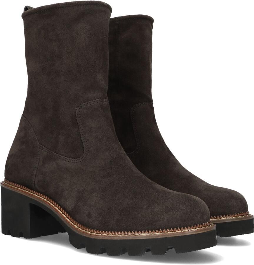 PAUL GREEN Boots Dames 8133 Suède Bruin