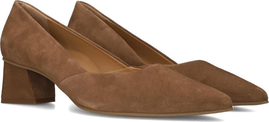 PAUL GREEN Pumps Dames 3815 Maat: 38 Materiaal: Suède Kleur: Camel