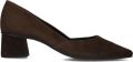 PAUL GREEN Pumps Dames 3815 Suède Bruin - Donkerbruin