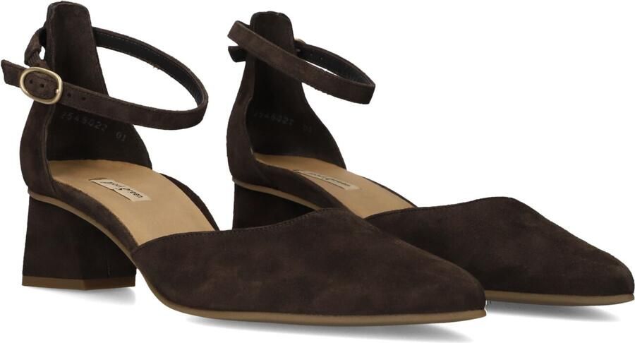 PAUL GREEN Slingbacks Dames 3820 Maat: 38 Materiaal: Suède Kleur: Bruin
