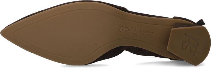 PAUL GREEN Slingbacks Dames 3820 Maat: 38 Materiaal: Suède Kleur: Bruin - Foto 5