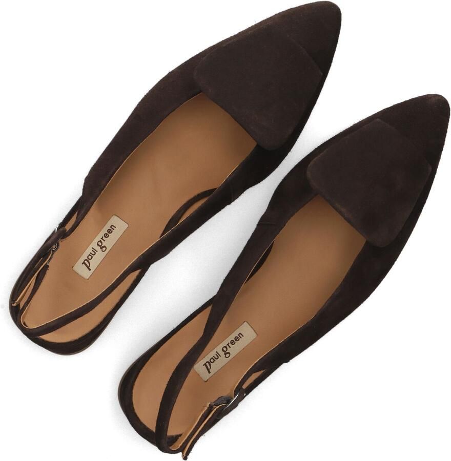 PAUL GREEN Slingbacks Dames 6090 Maat: 37 Materiaal: Suède Kleur: Bruin - Foto 2