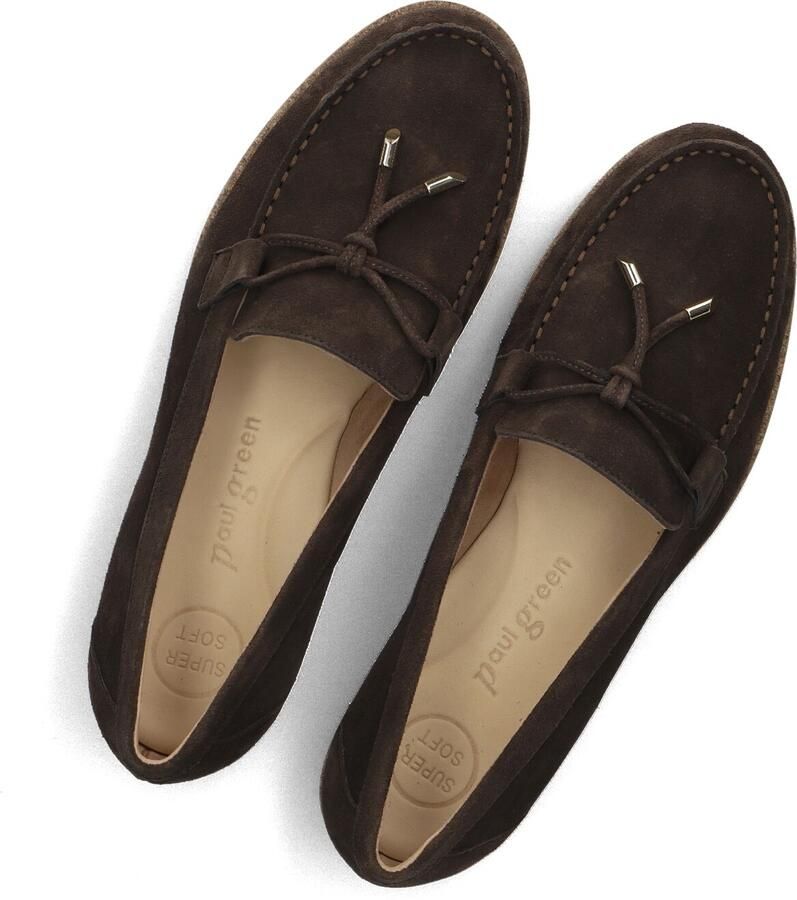PAUL GREEN Loafers Dames 1202 Maat: 38 Materiaal: Suède Kleur: Bruin - Foto 2