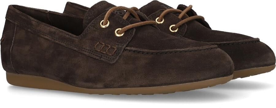 PAUL GREEN Mocassins Dames 1136 Maat: 38 5 Materiaal: Suède Kleur: Bruin