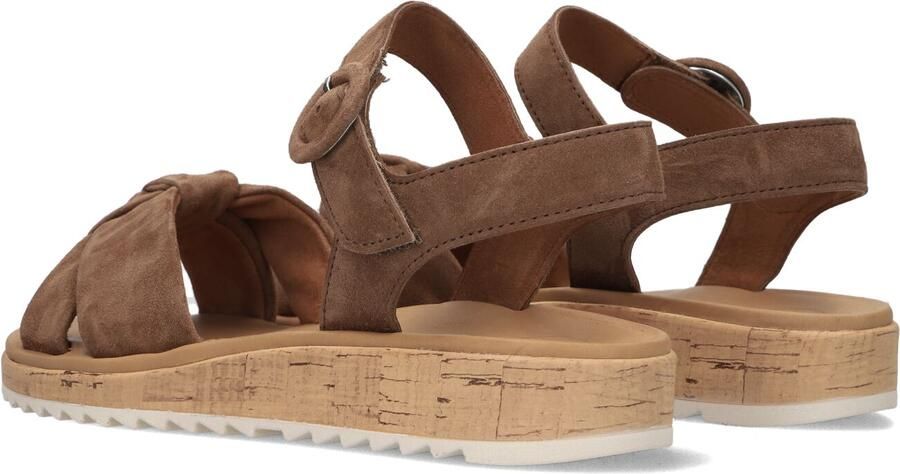 PAUL GREEN Sandalen met Hak Dames 6105 Maat: 37 Materiaal: Suède Kleur: Taupe - Foto 3